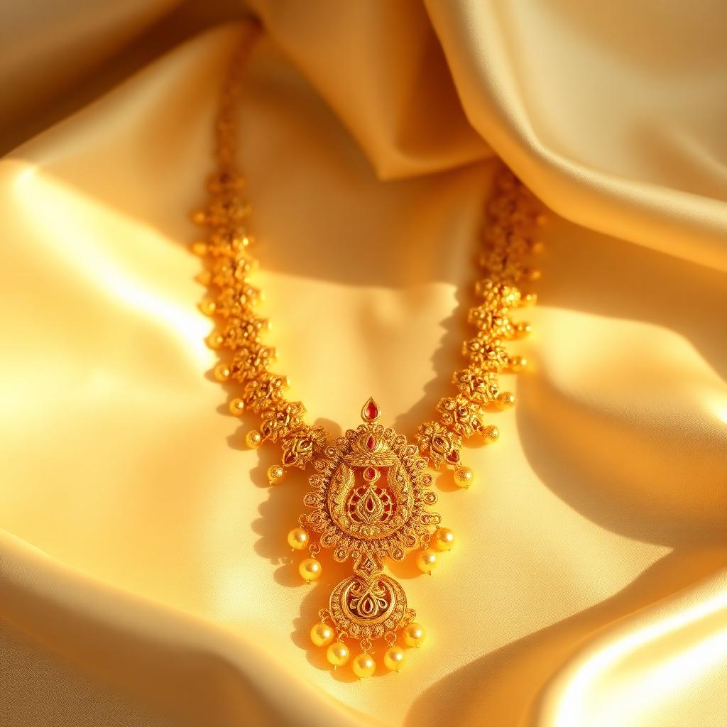 Handcrafted bridal necklace